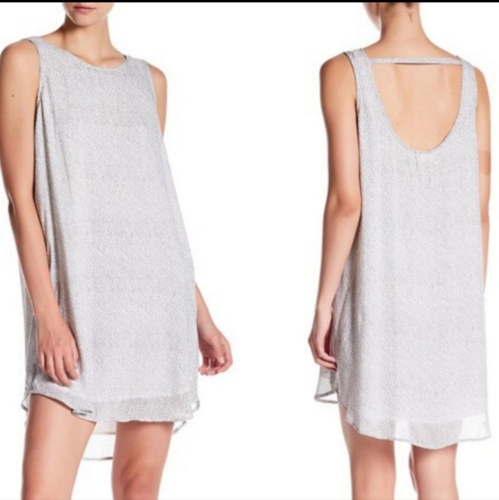 Bella Dahl NWT Sleeveless Back cut out sheath dress size medium